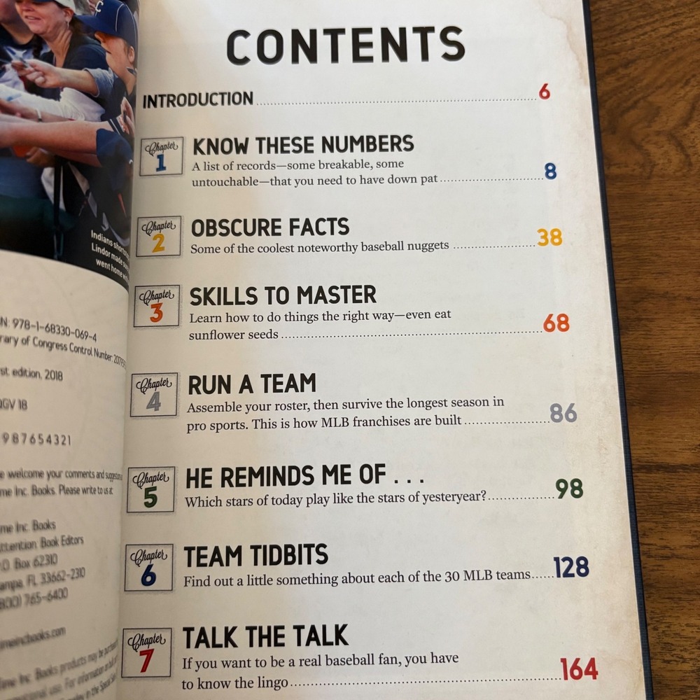 Sports Illustrated Kids The Baseball Fanbook Gary‎ Gramling Hardcover Birthday - Picture 5 of 14